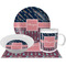 Tribal Arrows Dinner Set - 4 Pc (Personalized)