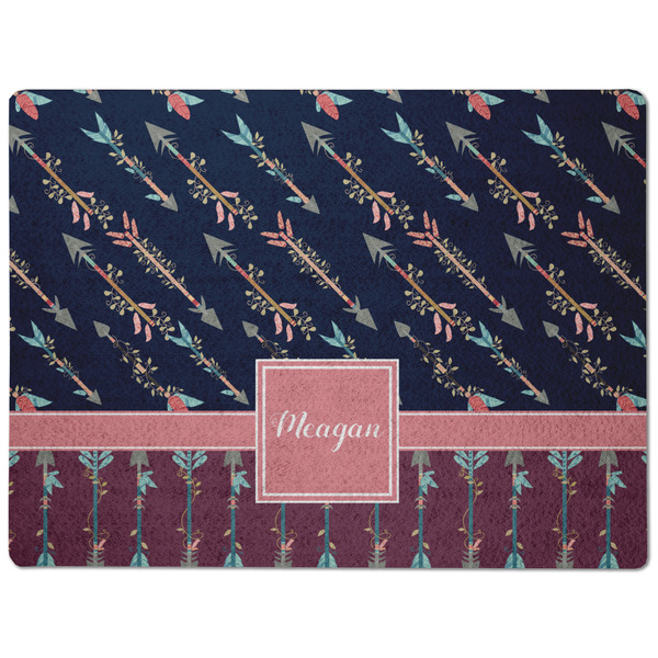 Tribal Arrows Dog Food Mat - Medium without bowls