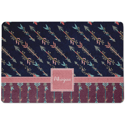 Tribal Arrows Dog Food Mat w/ Name or Text