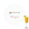 Tribal Arrows Printed Drink Topper - 2.15" (Personalized)
