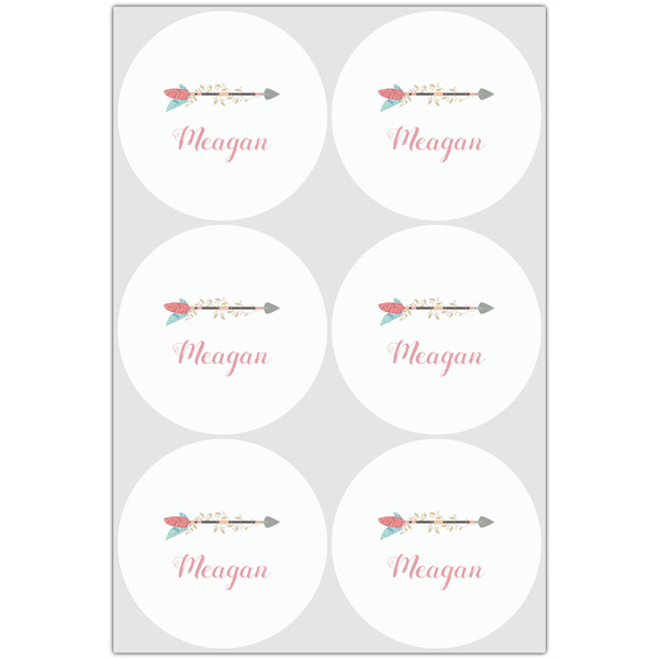 Tribal Arrows Drink Topper - XLarge - Set of 6