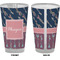 Tribal Arrows Pint Glass - Full Color - Front & Back Views