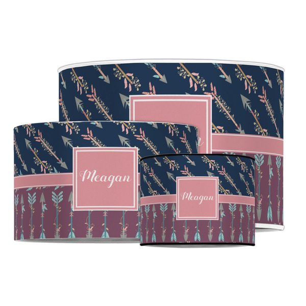 Tribal Arrows Drum Lampshades - MAIN