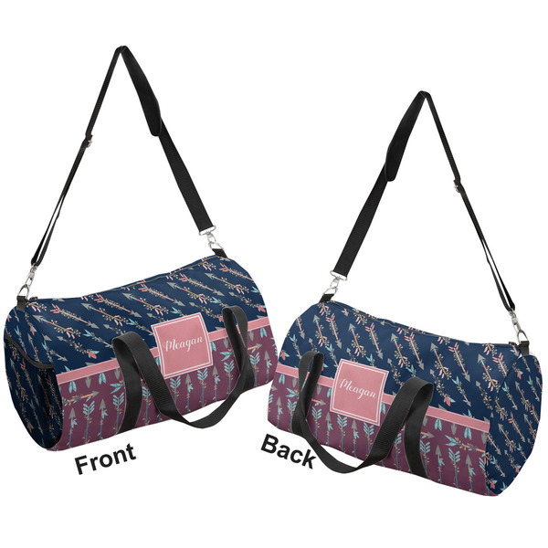 Tribal Arrows Duffle bag large front and back sides
