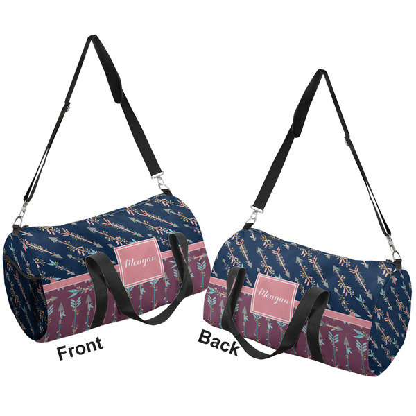 Tribal Arrows Duffle bag small front and back sides