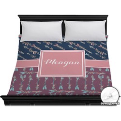 Tribal Arrows Duvet Cover - King (Personalized)