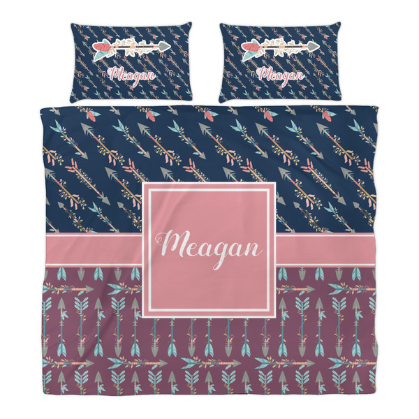 Tribal Arrows Duvet Cover Set - King - Alt Approval