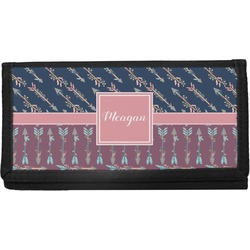 Tribal Arrows Canvas Checkbook Cover (Personalized)