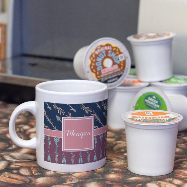 Tribal Arrows Espresso Cup - Single Lifestyle
