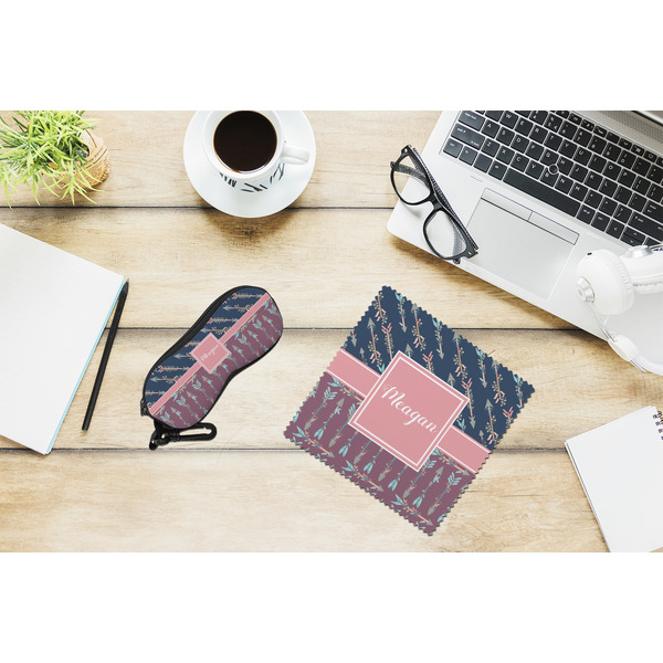 Tribal Arrows Eyeglass Case and Cloth Set - LIFESTYLE