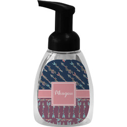 Tribal Arrows Foam Soap Bottle - Black (Personalized)