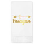 Tribal Arrows Guest Napkins - Foil Stamped (Personalized)