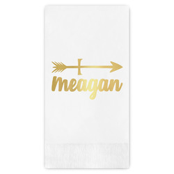 Tribal Arrows Guest Napkins - Foil Stamped (Personalized)