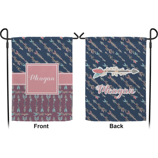 Tribal Arrows Garden Flag - Double Sided Front and Back
