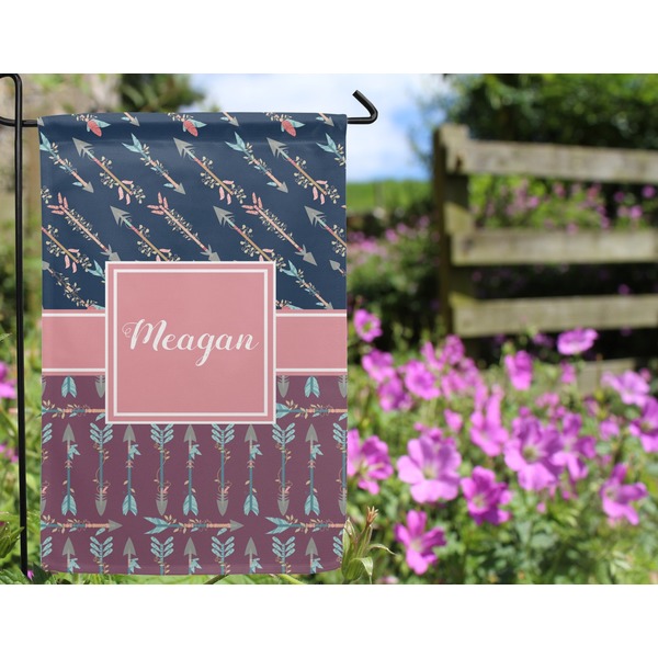 Tribal Arrows Garden Flag - Outside In Flowers