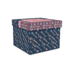 Tribal Arrows Gift Box with Lid - Canvas Wrapped - Small (Personalized)