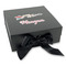 Tribal Arrows Gift Boxes with Magnetic Lid - Black - Front (angle)