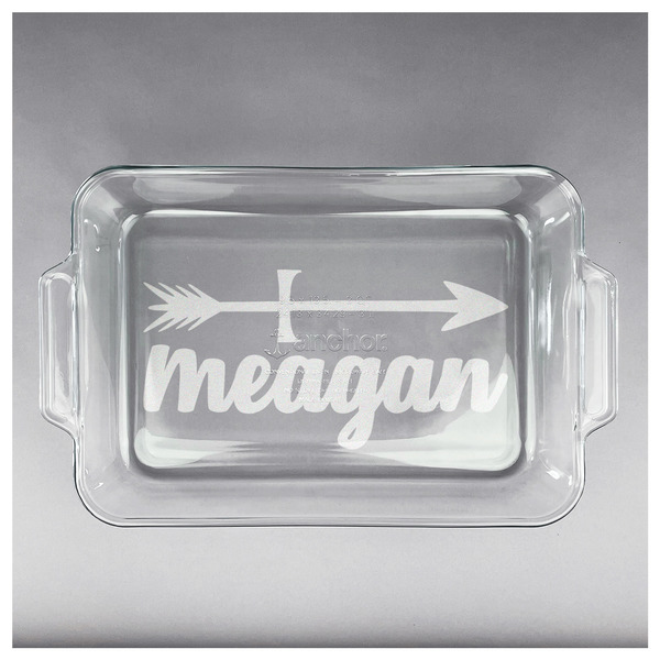 Tribal Arrows Glass Baking Dish - APPROVAL (13x9)