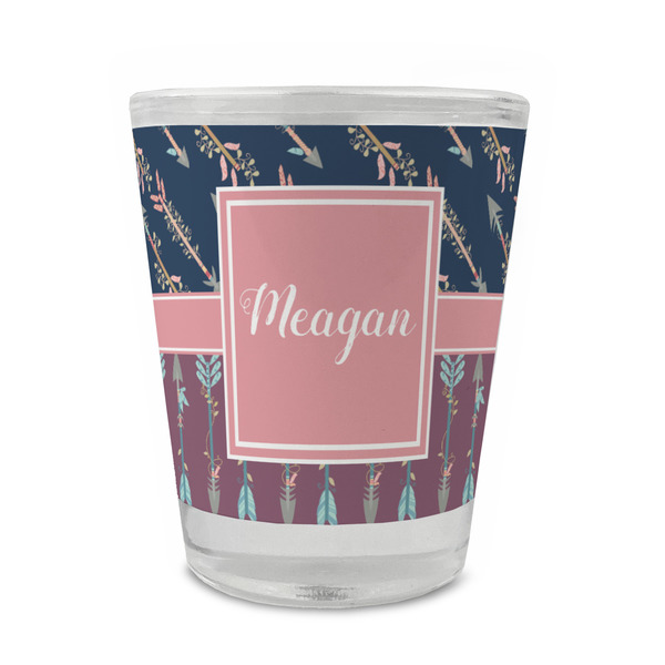 Tribal Arrows Glass Shot Glass - Standard - FRONT