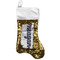 Tribal Arrows Gold Sequin Stocking - Front