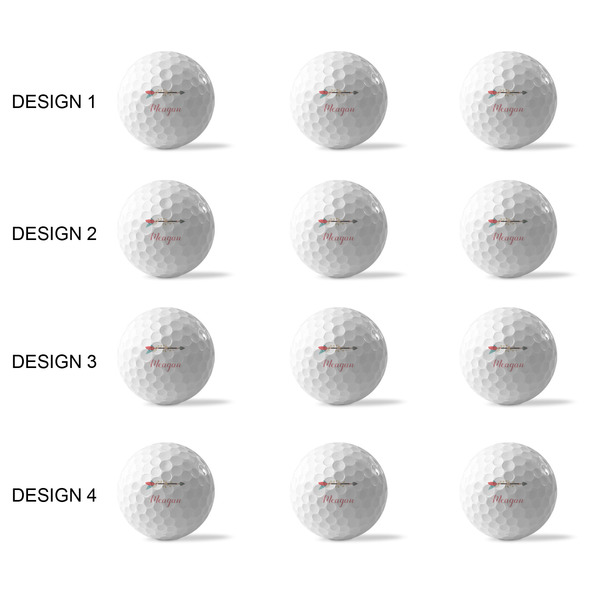 Tribal Arrows Golf Balls - Generic - Set of 12 - APPROVAL