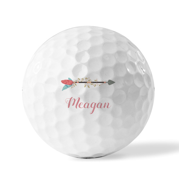 Tribal Arrows Golf Balls - Generic - Set of 12 - FRONT