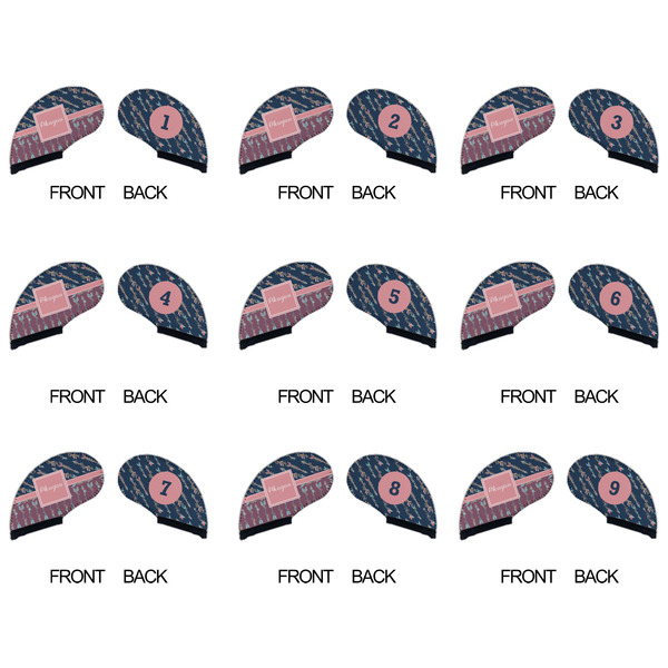 Tribal Arrows Golf Club Covers - APPROVAL (set of 9)