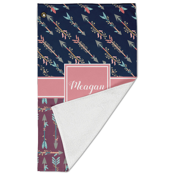 Tribal Arrows Golf Towel - Folded (Large)