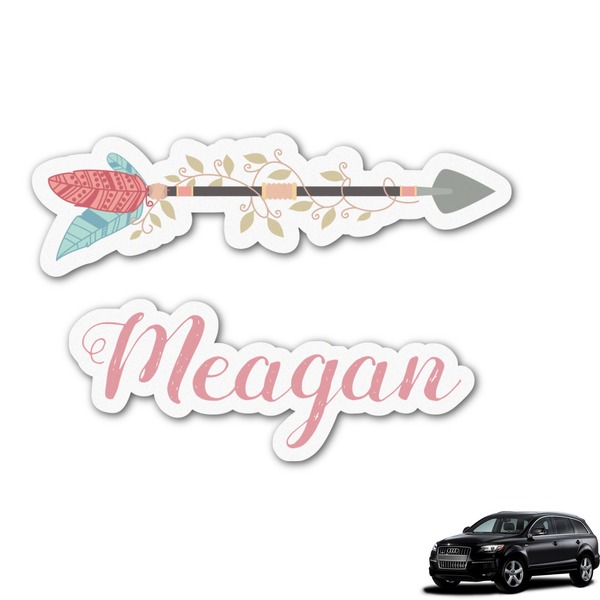 Custom Tribal Arrows Graphic Car Decal (Personalized)