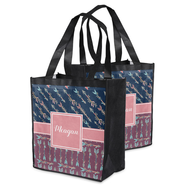 Tribal Arrows Grocery Bag - MAIN