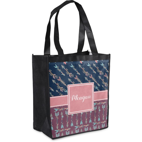 Custom Tribal Arrows Grocery Bag (Personalized)