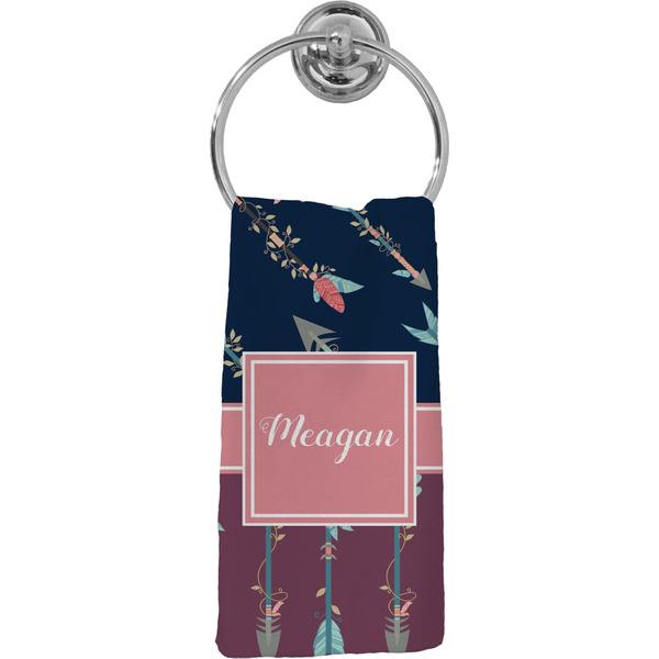 Custom Tribal Arrows Hand Towel - Full Print (Personalized)
