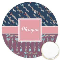 Tribal Arrows Printed Cookie Topper - 3.25" (Personalized)