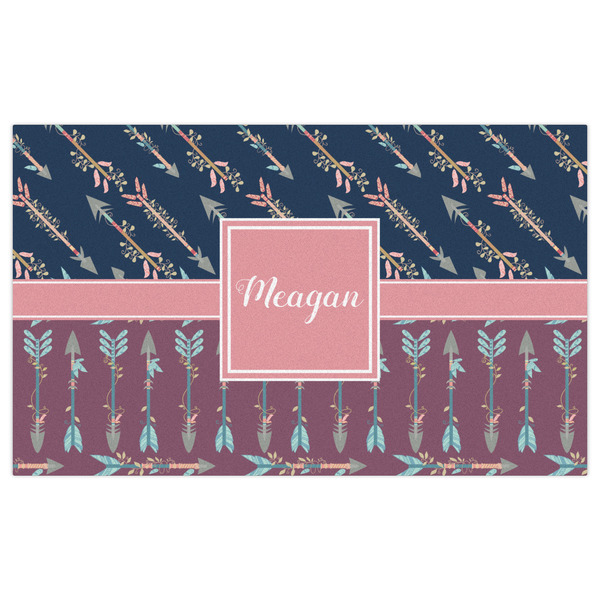 Tribal Arrows Indoor / Outdoor Rug - 3'x5' - Front Flat