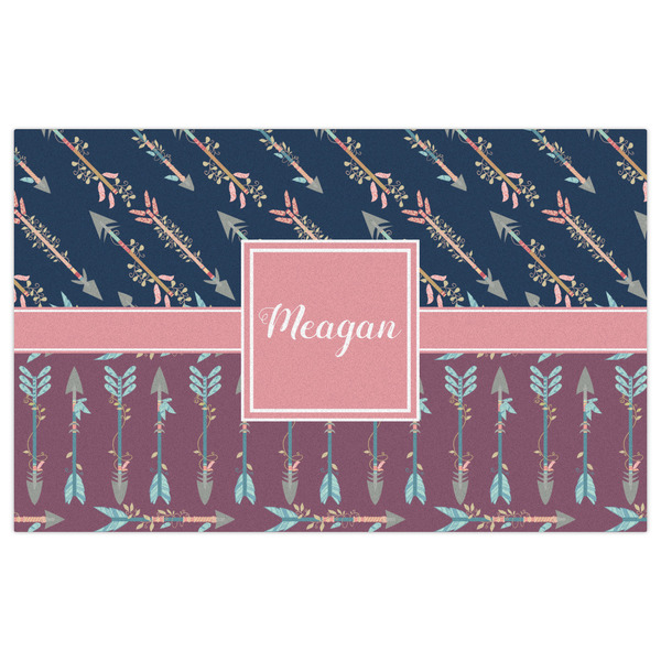 Tribal Arrows Indoor / Outdoor Rug - 5'x8' - Front Flat