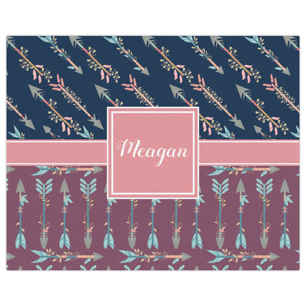 Tribal Arrows Indoor / Outdoor Rug - 8'x10' - Front Flat