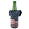 Tribal Arrows Jersey Bottle Cooler - ANGLE (on bottle)