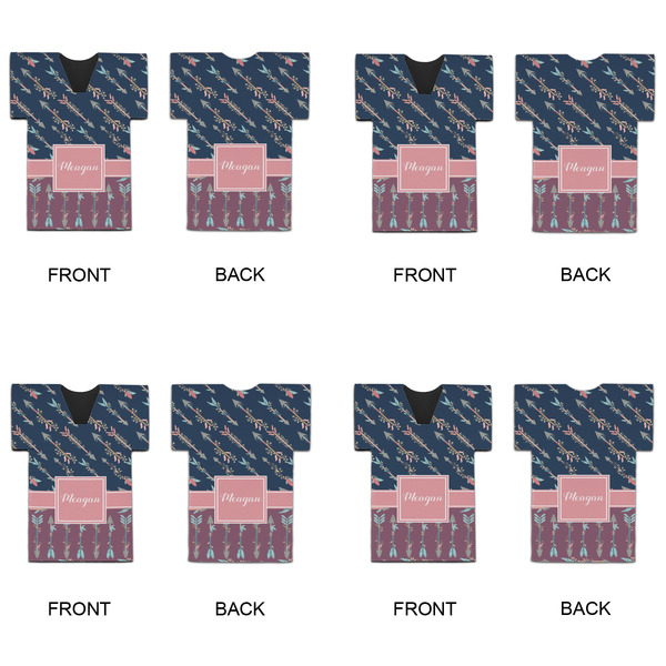 Tribal Arrows Jersey Bottle Cooler - Set of 4 - APPROVAL