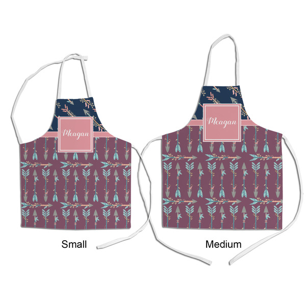 Tribal Arrows Kid's Aprons - Comparison