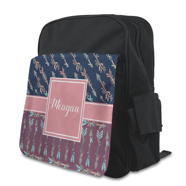 Custom Tribal Arrows Preschool Backpack (Personalized)