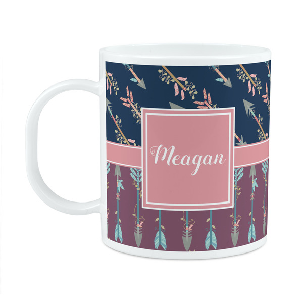 Custom Tribal Arrows Plastic Kids Mug (Personalized)