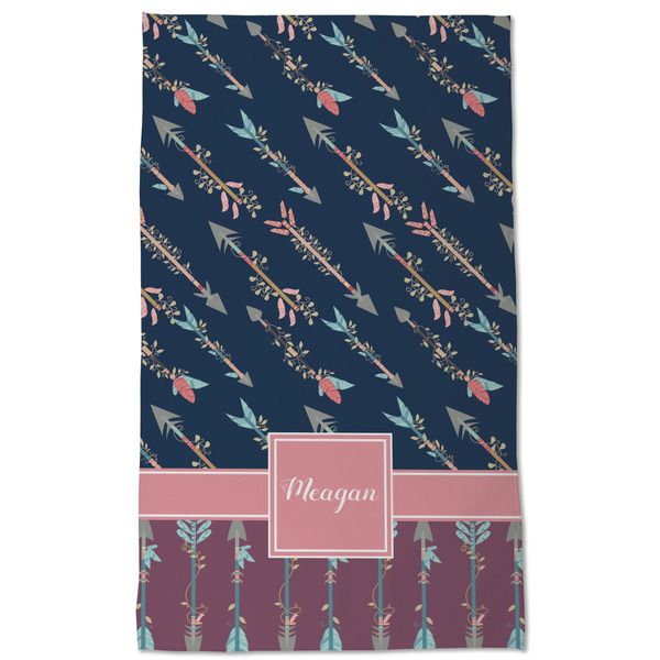 Tribal Arrows Kitchen Towel - Poly Cotton - Full Front