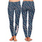 Tribal Arrows Ladies Leggings - Front and Back