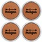 Tribal Arrows Leather Coaster Set of 4