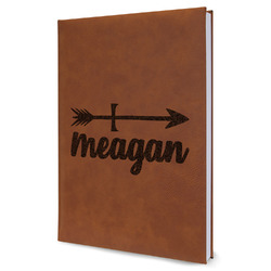 Tribal Arrows Leatherette Journal - Large - Single Sided (Personalized)