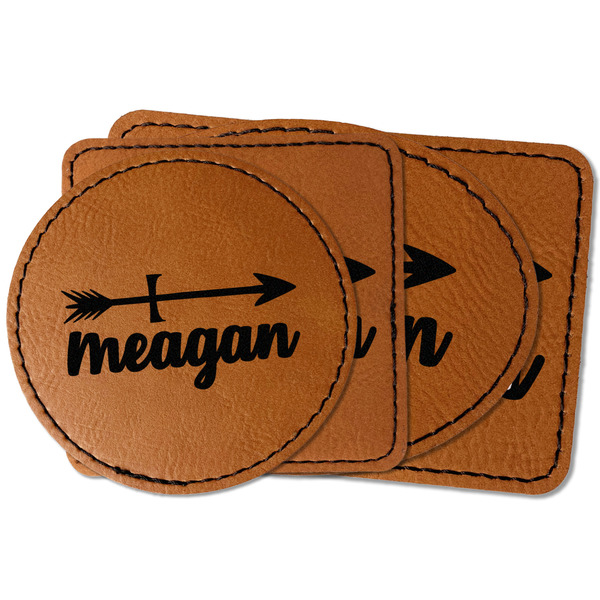 Custom Tribal Arrows Faux Leather Iron On Patch (Personalized)
