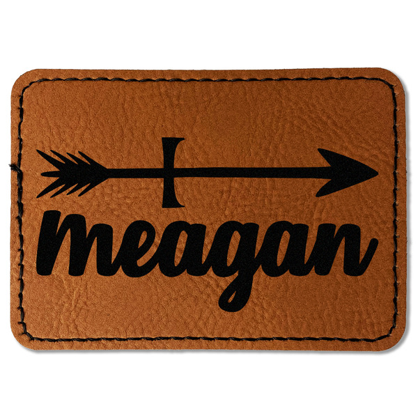 Tribal Arrows Leatherette Patches - Rectangle