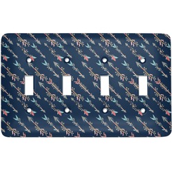 Tribal Arrows Light Switch Cover (4 Toggle Plate)