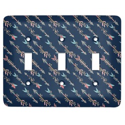 Tribal Arrows Light Switch Cover (3 Toggle Plate)