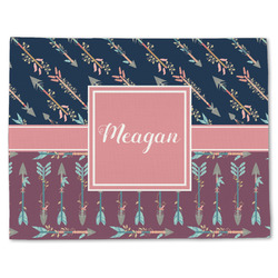 Tribal Arrows Single-Sided Linen Placemat - Single w/ Name or Text